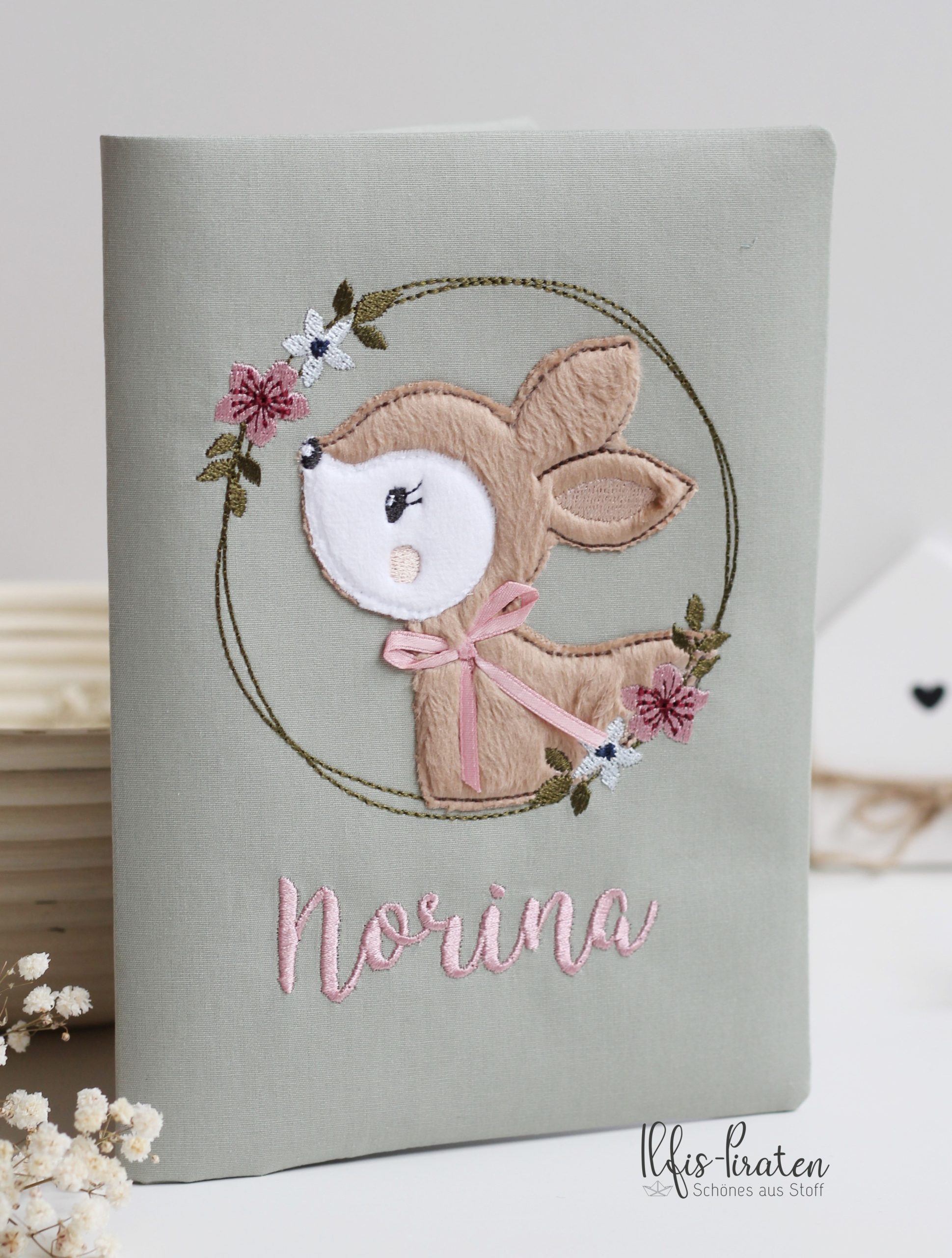 Gesundheitsheft Hülle Kitz Design für Jungen und Mädchen