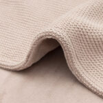 Warme Babydecke personalisierbar - Altrosa – Bild 2